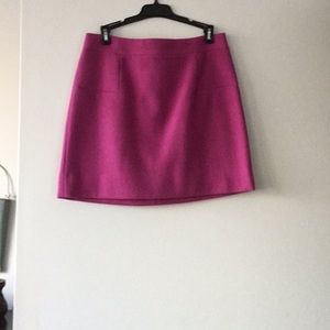J Crew wool mini skirt